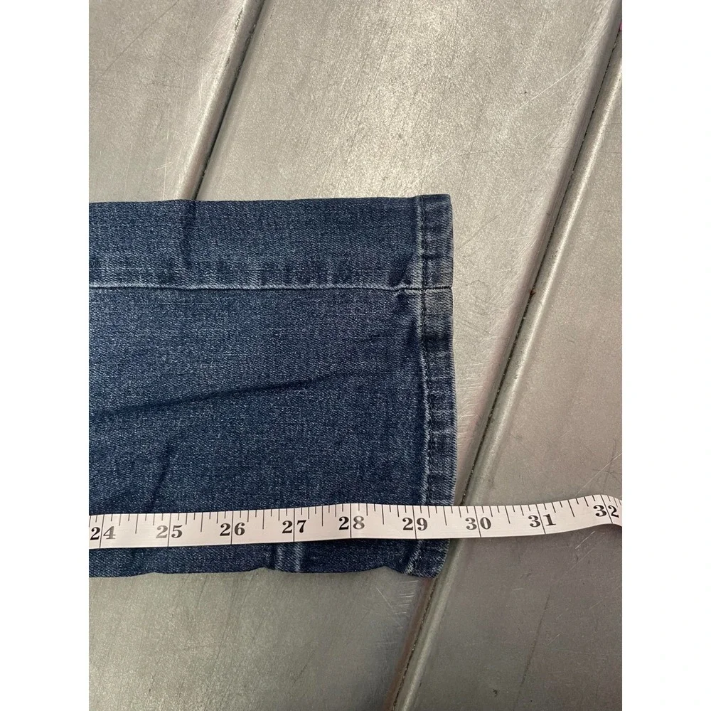 Levis 511 Slim Fit Jeans Women Size‎ 14 26x29 Blue Medium Wash Denim Straight